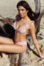 Beach Babe Ruffle Bikini Top