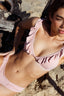 Beach Babe Ruffle Bikini Top