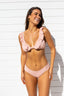 Beach Babe Ruffle Bikini Top