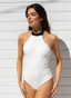 High Tide Halter One-Piece Swimsuit